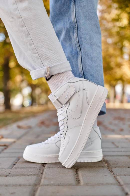 Nike Air Force Mid Winter White (Хутро) 36 43 - фото фото фото 6