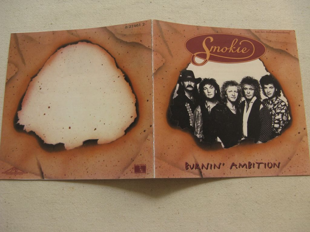 CD Smokie. Burnin' Ambition. 1993. - фото фото фото 3