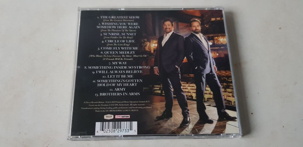 Michael Ball  &amp; Alfie Boe Back Together CD фірмовий - фото фото фото 1
