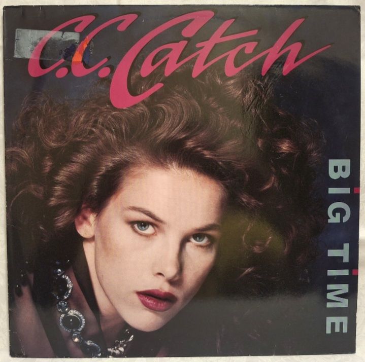 C.C. Catch - Big Time - 1989.  (LP). 12. Vinyl. Пластинка. Germany. - фото фото фото 0