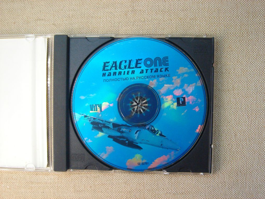 Гра CD на PS1 Eagle One: Harrier Attack RU  Жанр: Авіасимулятор - фото фото фото 1
