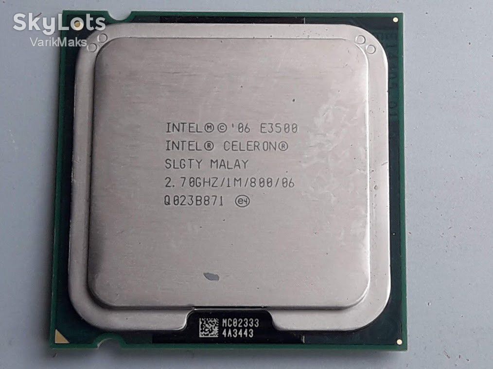 Процессор Intel Celeron E3500 2700MHz, LGA775, L2 1024Kb, 800MHz LGA 775 - фото фото фото 0