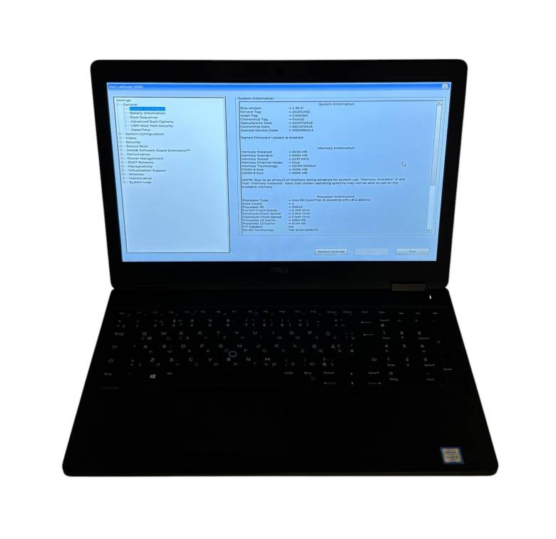 Ноутбук DELL Latitude 5580 i5-6440HQ/8/256 SSD m.2- Class A- - фото фото фото 4
