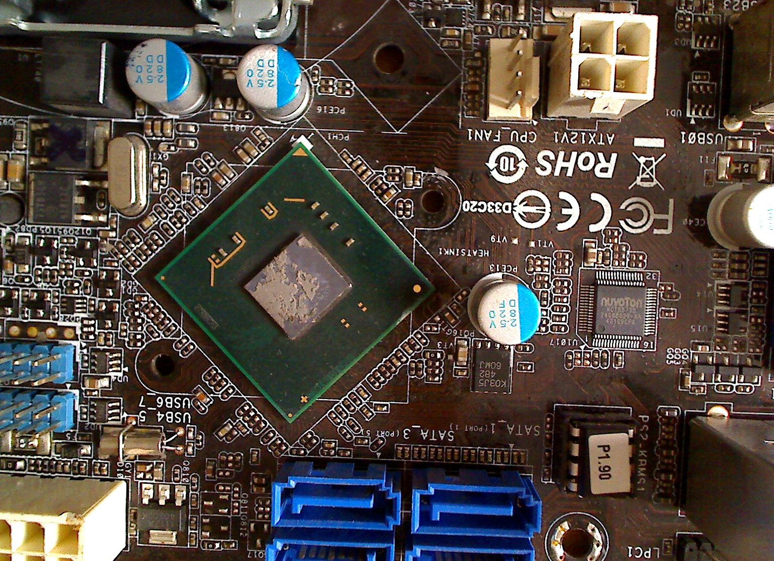 Материнская плата ASROCK H61M-VG3 - фото фото фото 6