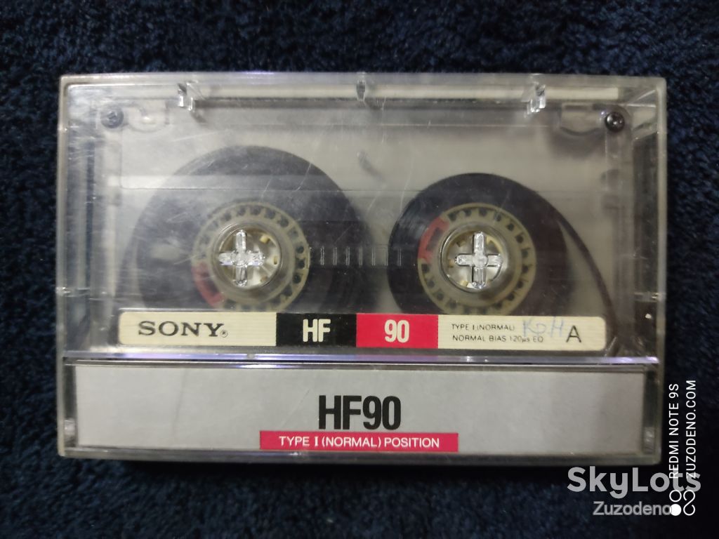 Б/У Аудио кассета SONY  HF90 - фото фото фото 0