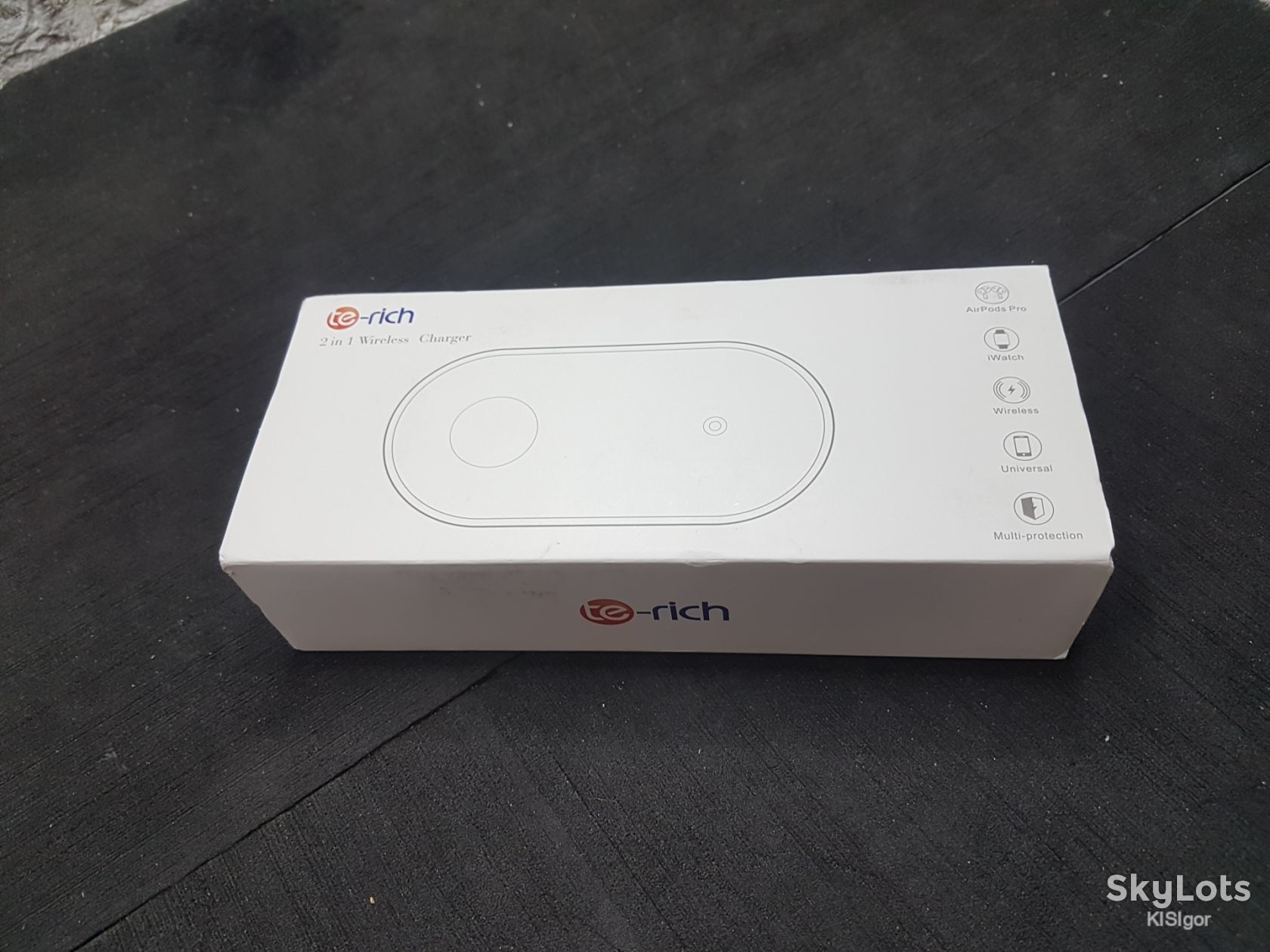 Бездротовий зарядний пристрій Te-rich 2-in-1 Wireless Charger *79703 - фото фото фото 7