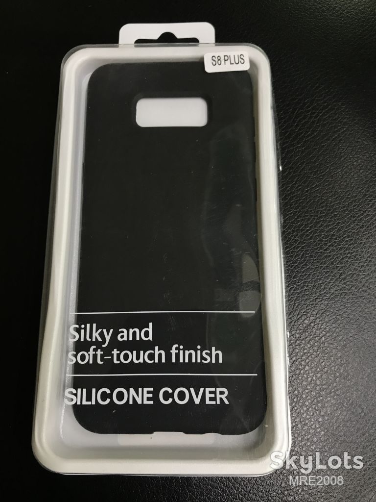 Чехол Silicone Cover для Samsung Galaxy S8 Plus black - фото фото фото 0