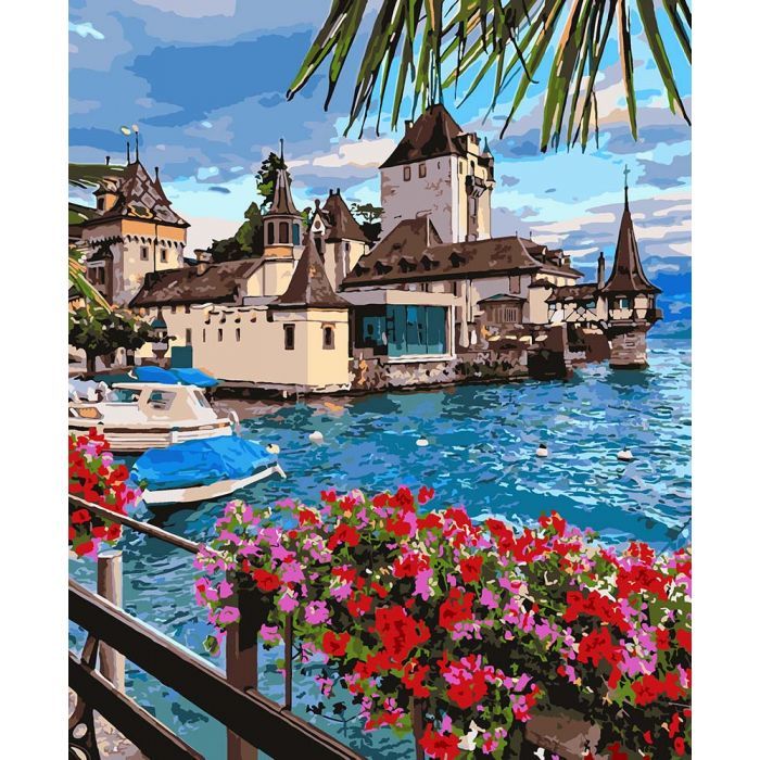 Картина по номерам с рамкой и акриловыми красками Украина 40*50см - фото фото фото 0