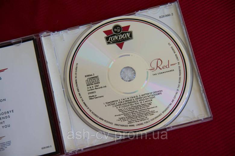 Музичний диск CD. Red - The Communards - фото фото фото 4