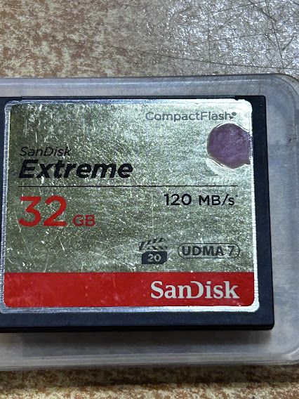 Карта памяти CompactFlash SanDisk Extreme 120MB/s 32GB № 242802752 - фото фото фото 1