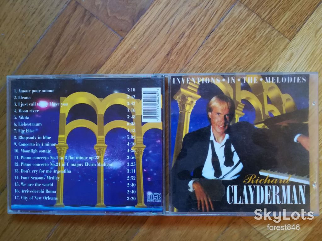 Richard Clayderman-Inventions in the melodies-состояние: 5 - фото фото фото 0