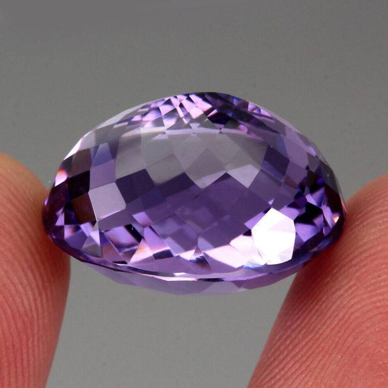 Натуральный аметист 28.77 Ct. 21x17mm - фото фото фото 2