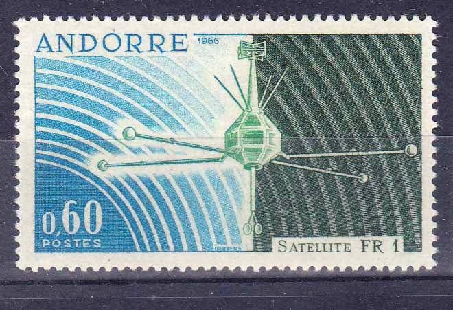 Космос   . Андорра 1966 г MNH - - фото фото фото 0