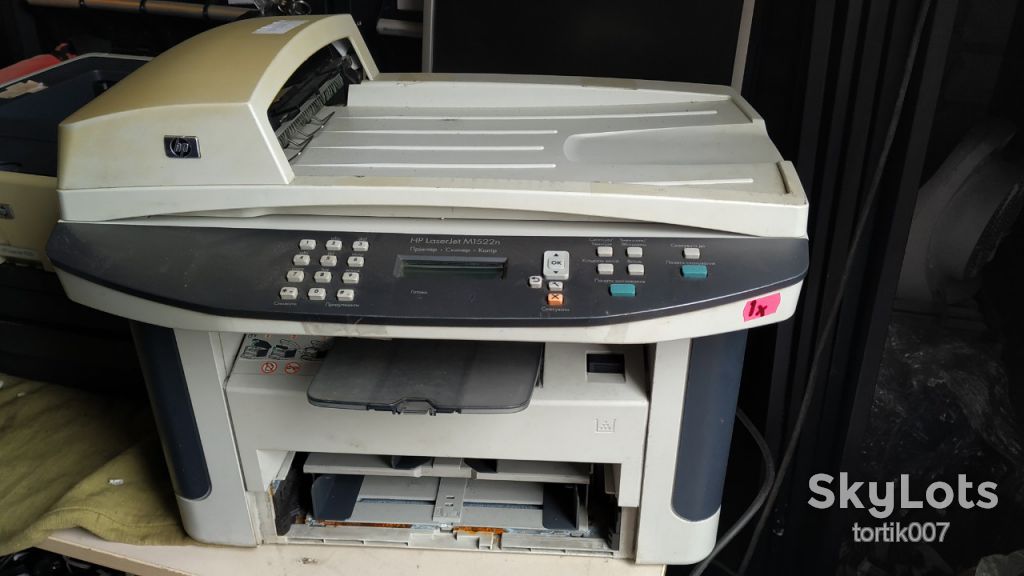 Неисправный Монохромное лазерное МФУ HP LaserJet M1522n №1x - фото фото фото 0