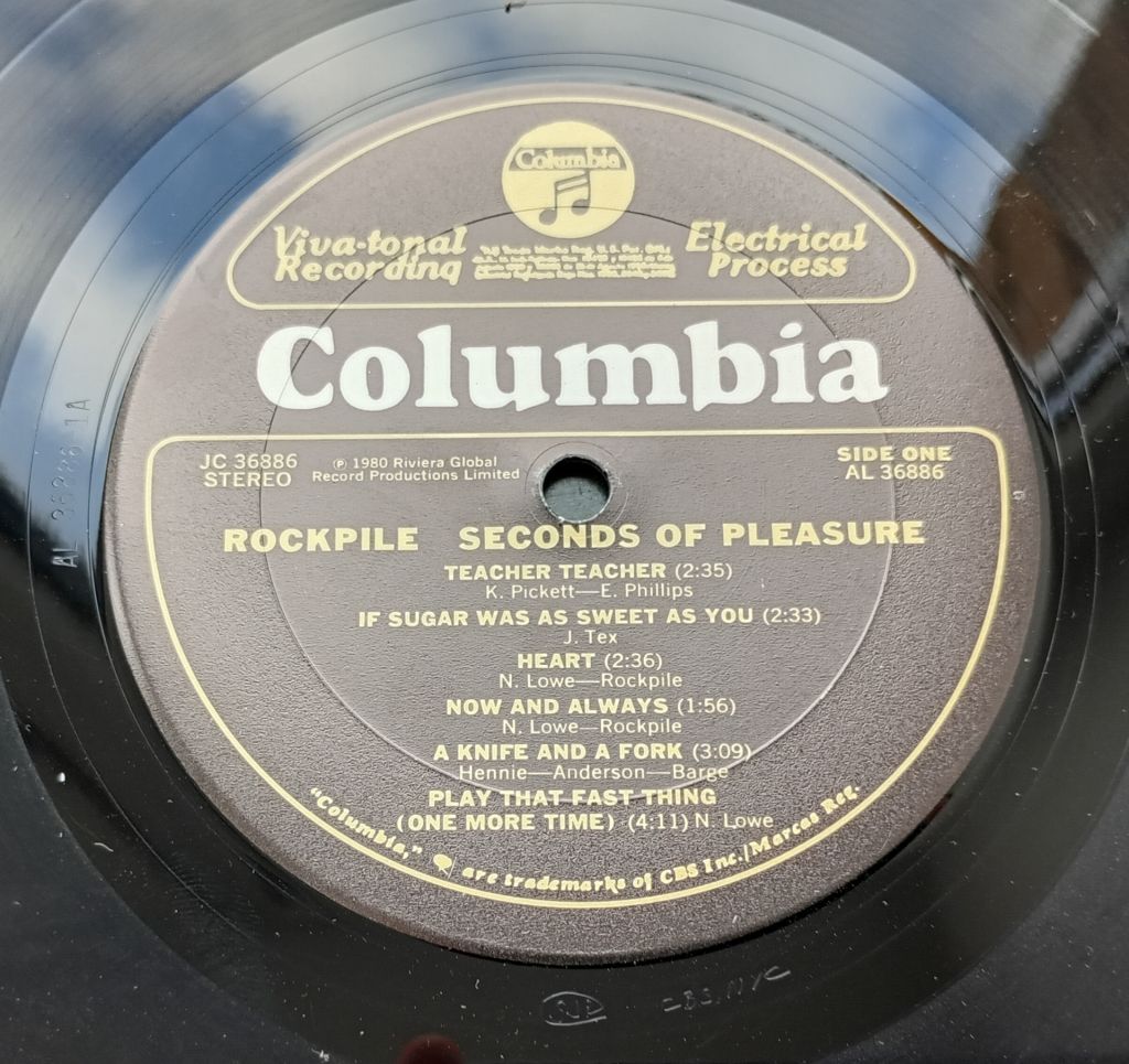 ROCKPILE Seconds Of Pleasure LP VG+/EX+ - фото фото фото 3