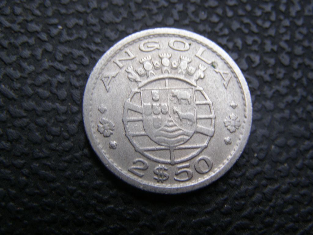 2.5 эскудо Ангола 1956 г - фото фото фото 0