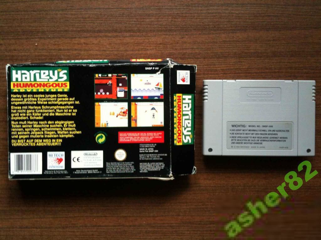 Игра на Super Nintendo SNES "Harley's Humongous Adventure"       (PAL) - фото фото фото 1