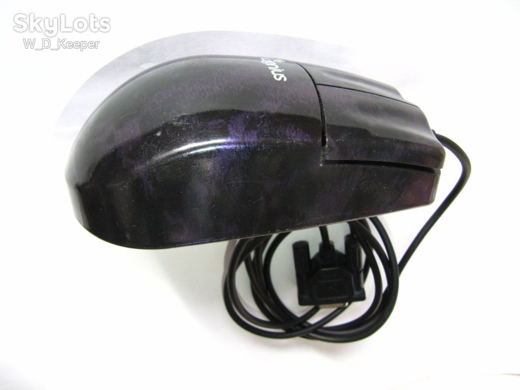 Фіолетова   (!) Genius MyMouse Purple Coral, COM, 1995, класика - фото фото фото 1