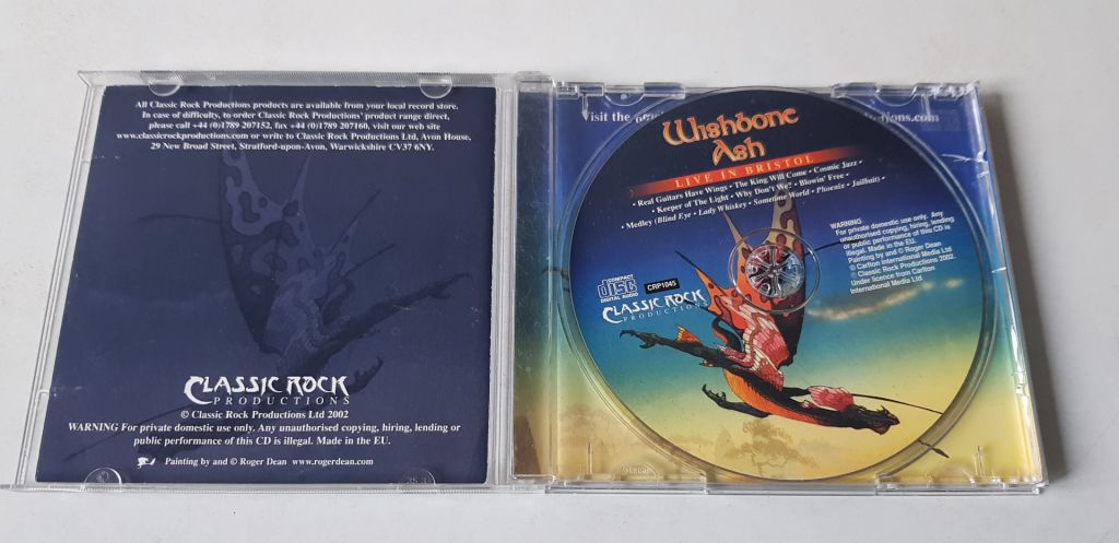 Wishbone Ash Live In Bristol CD фірмовий - фото фото фото 2