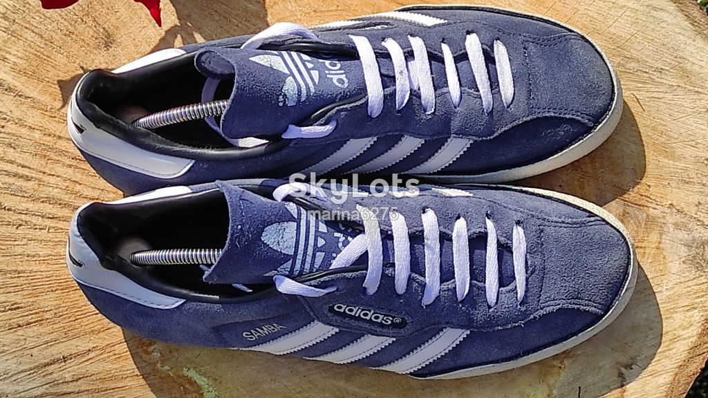 ADIDAS SAMBA~ЗАМШЕВЫЕ КРОССОВКИ ~ОРИГИНАЛ ИНДОНЕЗИЯ р 41 - фото фото фото 3