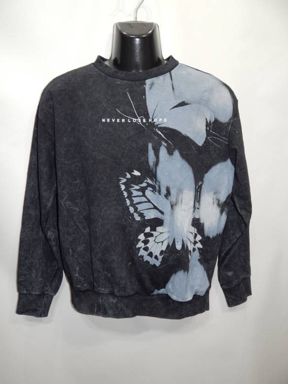 Мужская демисезонная кофта (свитшот) кежуал р.54-56 (2XL) 058ZMT (только в указанном размере, только - фото фото фото 1