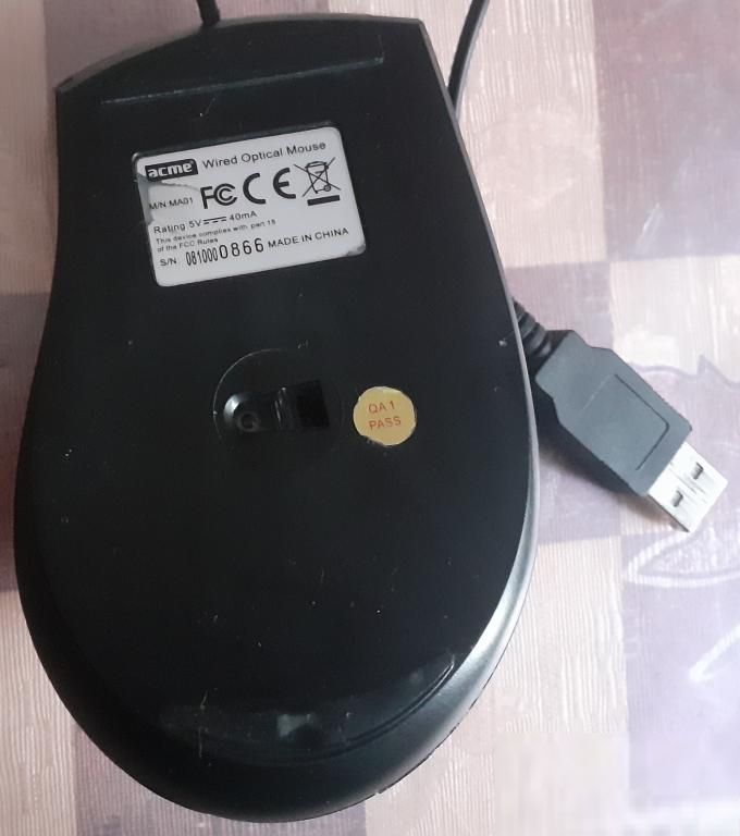 Ігрова миша Acme MA01 USB Тест ОК - фото фото фото 3