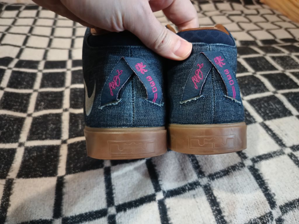 Кросівки Nike LeBron 12 Nsw Denim - фото фото фото 5