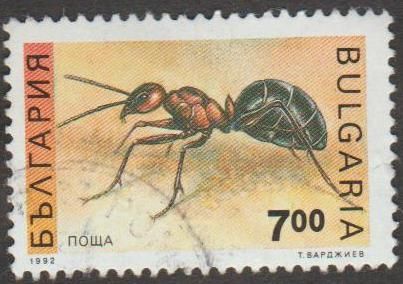 Болгария Болгарія 1992 фауна насекомые - фото фото фото 0