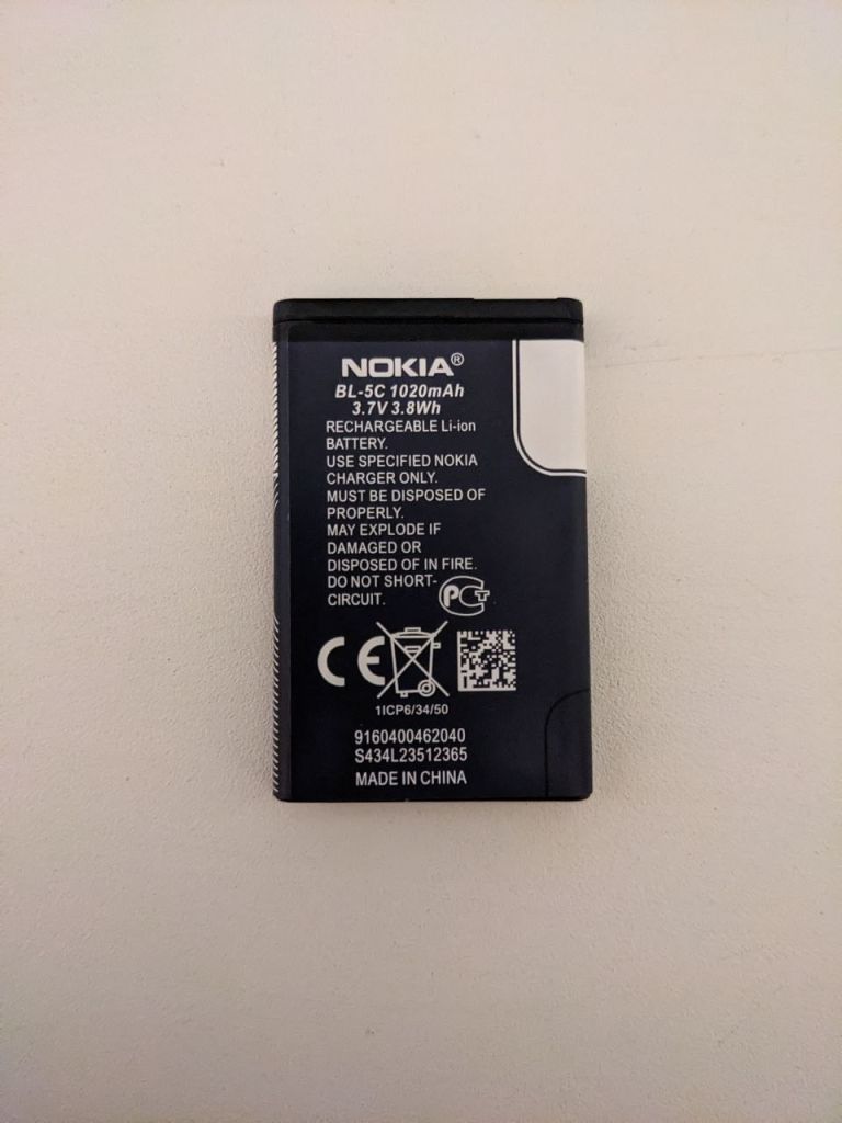 Аккумулятор Nokia BL-5C 950mah - фото фото фото 1