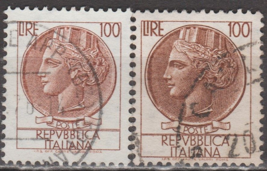 Италия Італія 1959 стандарт сіракузська монета - фото фото фото 0