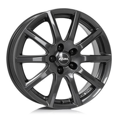 Автомобільні диски RIAL Milano j6,5x16 PCD 5x114,3 ET38 DIA70,1 titanium - фото фото фото 0