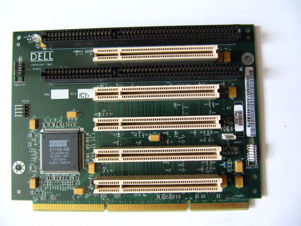 Райзер / елка Dell Riser PWB 82329, ISA + PCI - фото фото фото 0