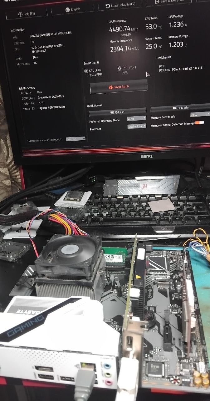 Мать 1700, GIGABYTE B760M GAMING PLUS WI-FI DDR4. Intel B760, DDR4 - фото фото фото 2