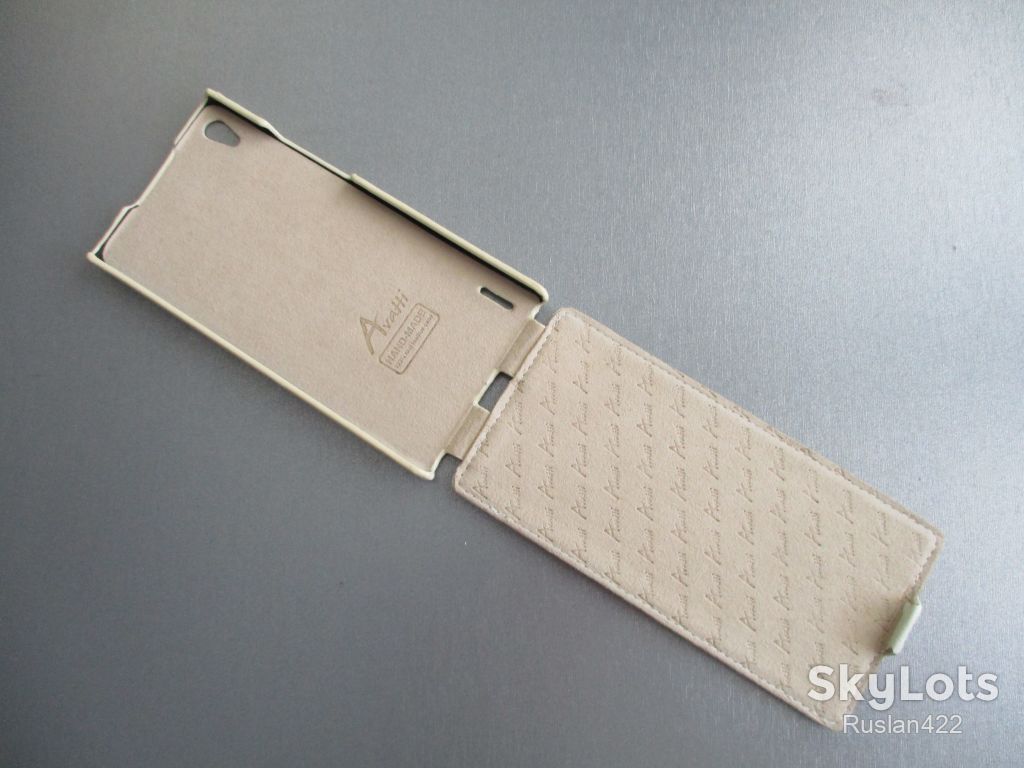 Чехол флип Avatti для Huawei Ascend P7    (Натуральная кожа!) - фото фото фото 5