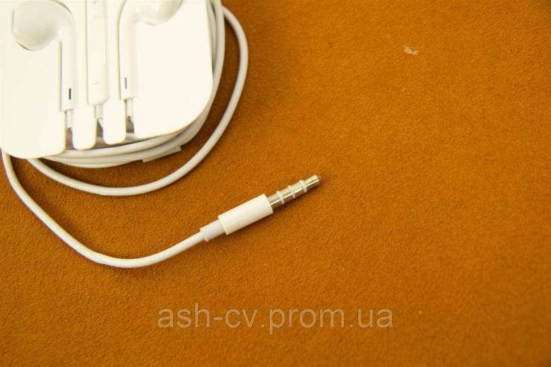 Навушники, для, гарнітура, EarPods, Jack 3.5mm, 1шт - фото фото фото 1