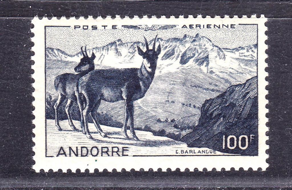 NM Фауна  Андорра 1944 г MNH - - фото фото фото 0