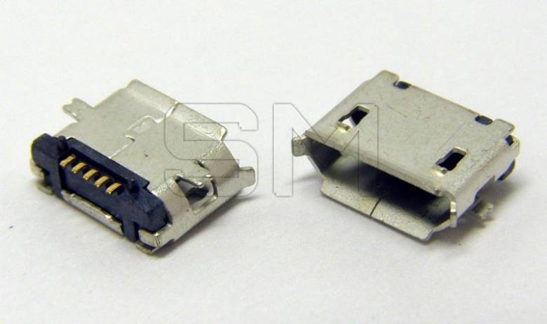 Роз'єм micro usb 5 pin Motorola XT316 XT894 mc004 - фото фото фото 0