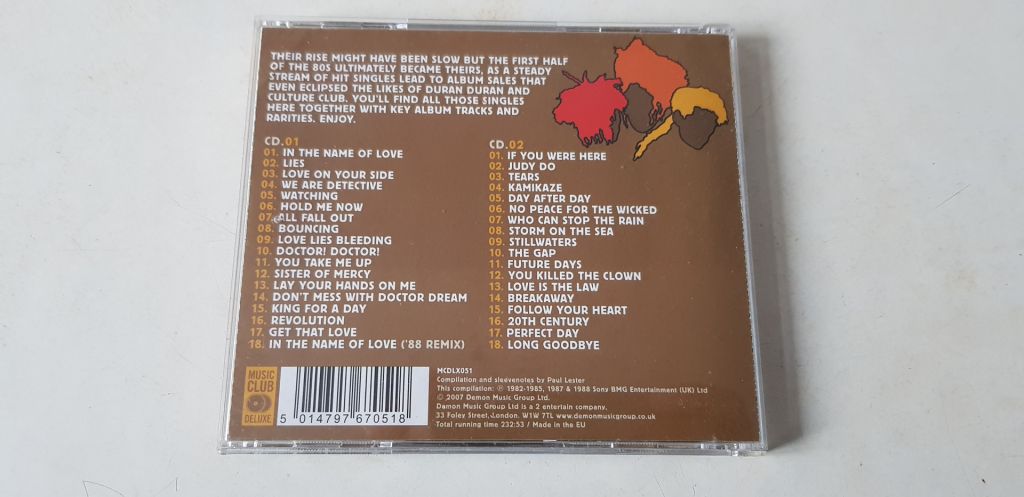 Thompson Twins Love On Your Side The Best 2CD фірмовий - фото фото фото 1