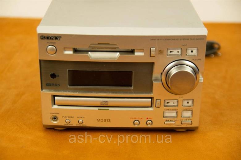 Музичний центр, Sony, MD313, MD, Mini Disc, CD, Radio - фото фото фото 0