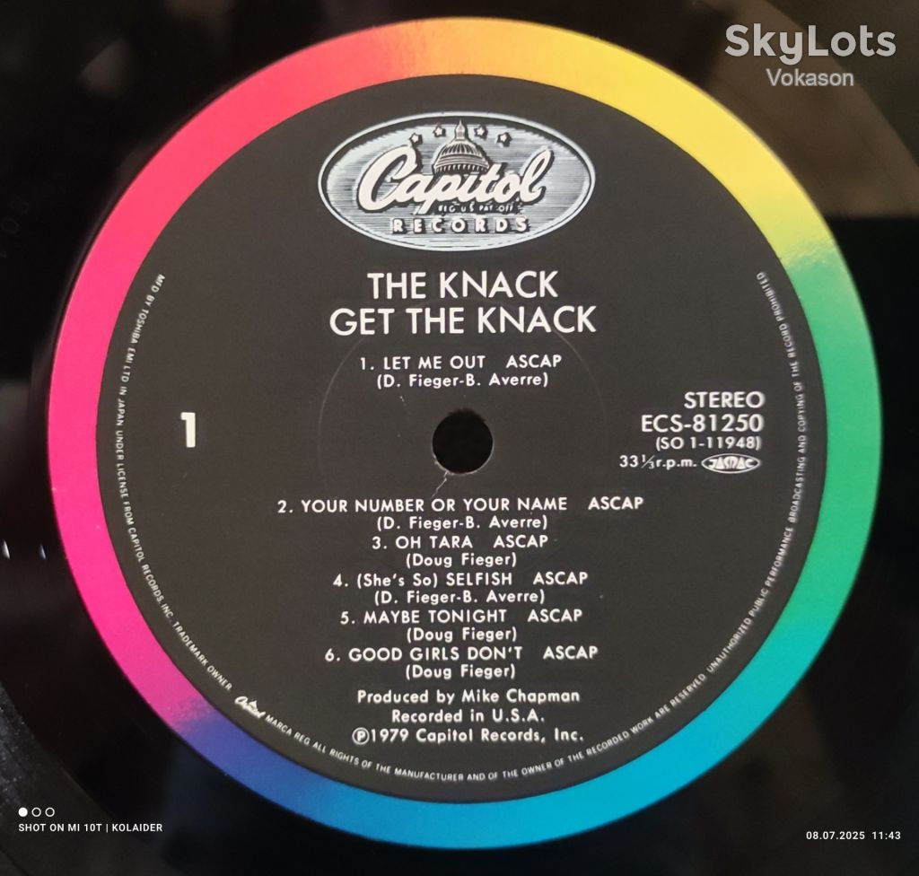 THE KNACK Get The Knack   NM/NM+ - фото фото фото 3