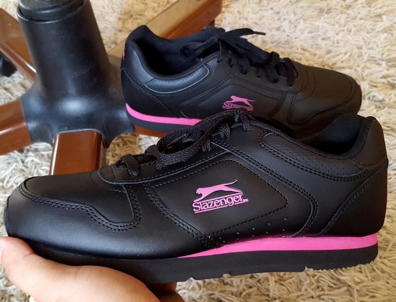 Кроссовки кожаные slazenger classic ladies trainers - фото фото фото 2