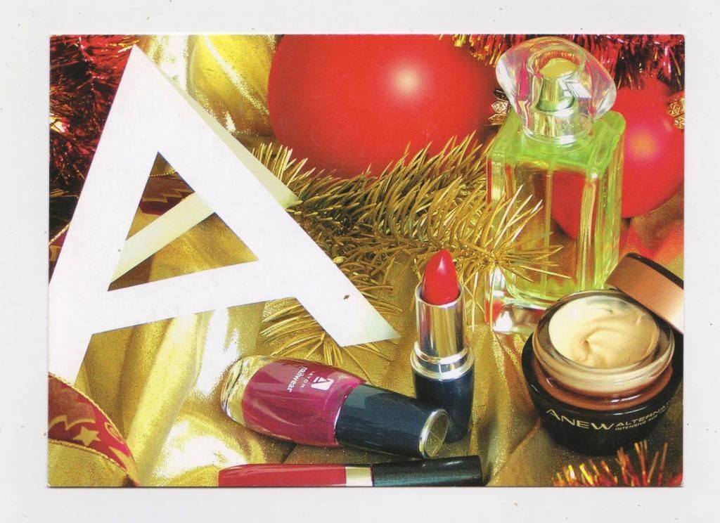 З НОВИМ РОКОМ та РІЗДВОМ =  листівка - AVON = чиста + - фото фото фото 0