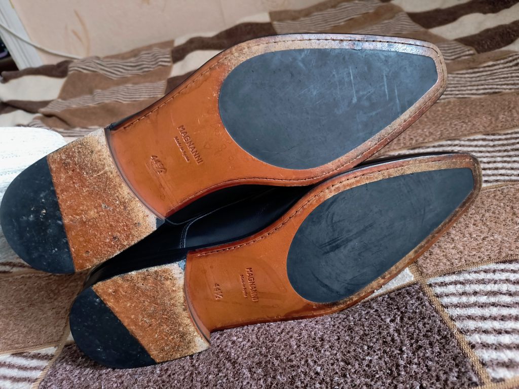 Туфлі монки Magnanni Marco II Monk Strap Leather - фото фото фото 4