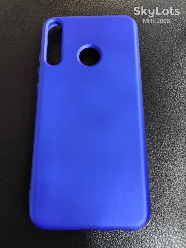 Чохол Silicone Cover для Huawei P40 Lite E / Y7p blue - фото фото фото 1
