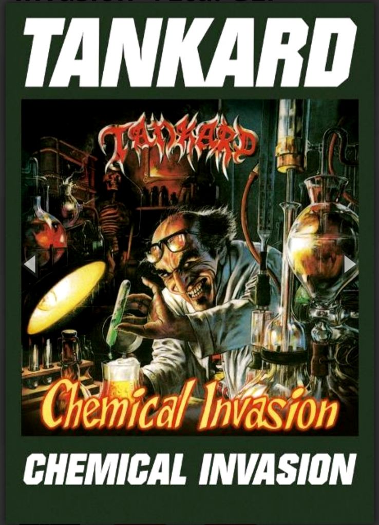 Tankard - Chemical Invasion - 1987.  (LP). 12. Vinyl. Пластинка. Germany. S/S - фото фото фото 3