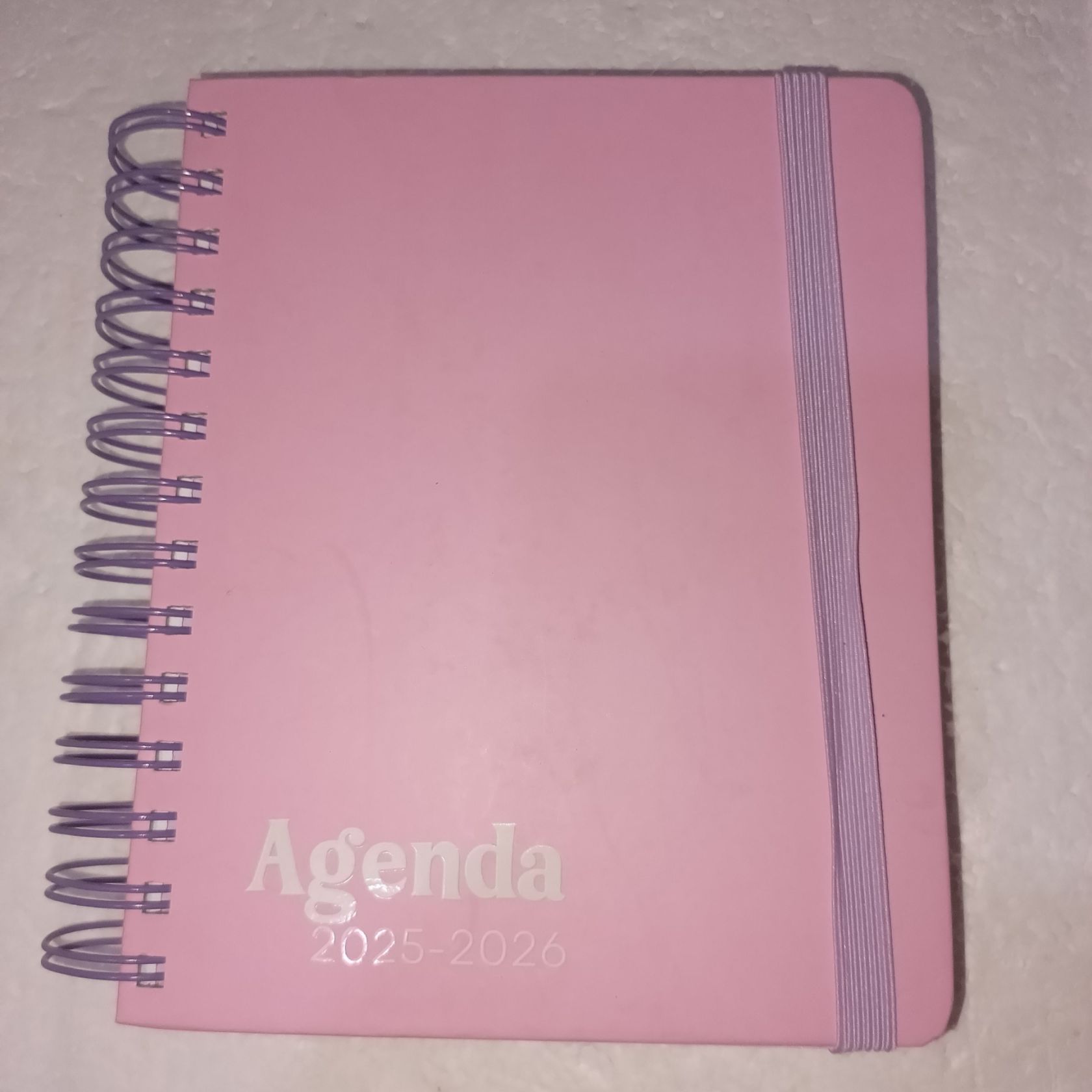 Стильний планер-щоденник Agenda 2025–2026 на спіралі з роздільниками - фото фото фото 1