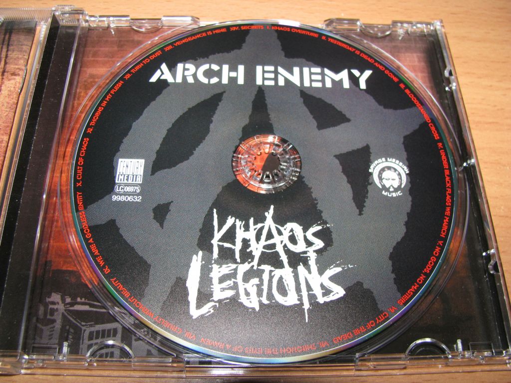 ARCH ENEMY - Khaos Legions   (2011 Century Media 1st press) - фото фото фото 2