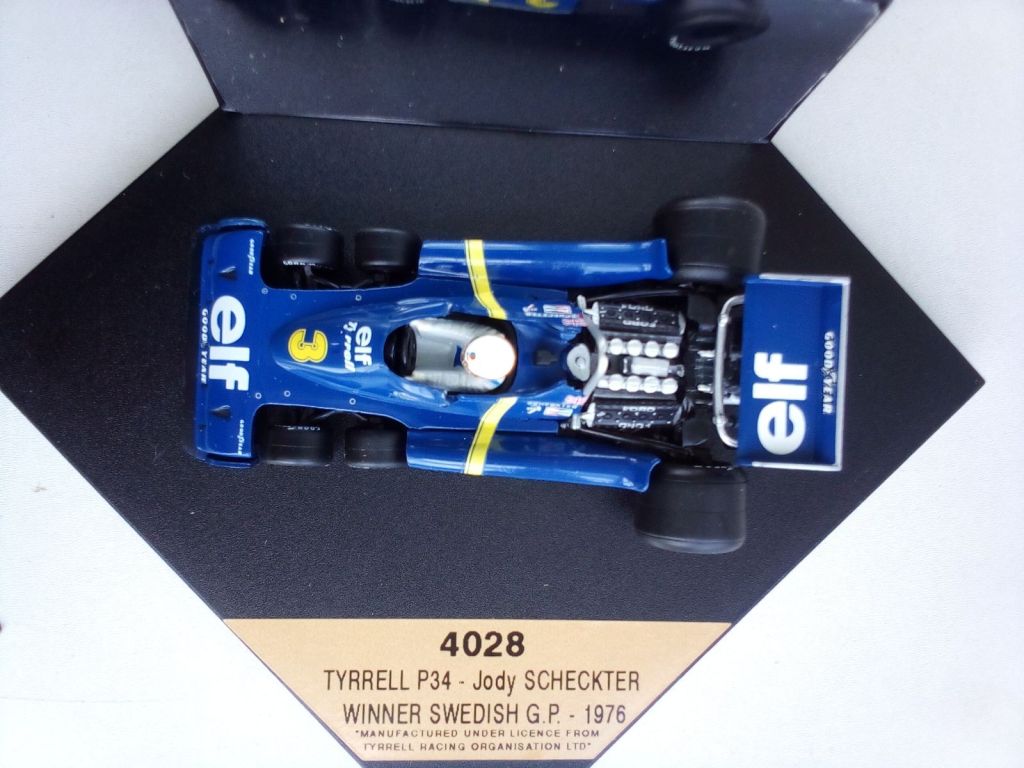 Quartzo F1 Tyrrell P34 Swedish GP Winner 1978 1/43 - фото фото фото 3