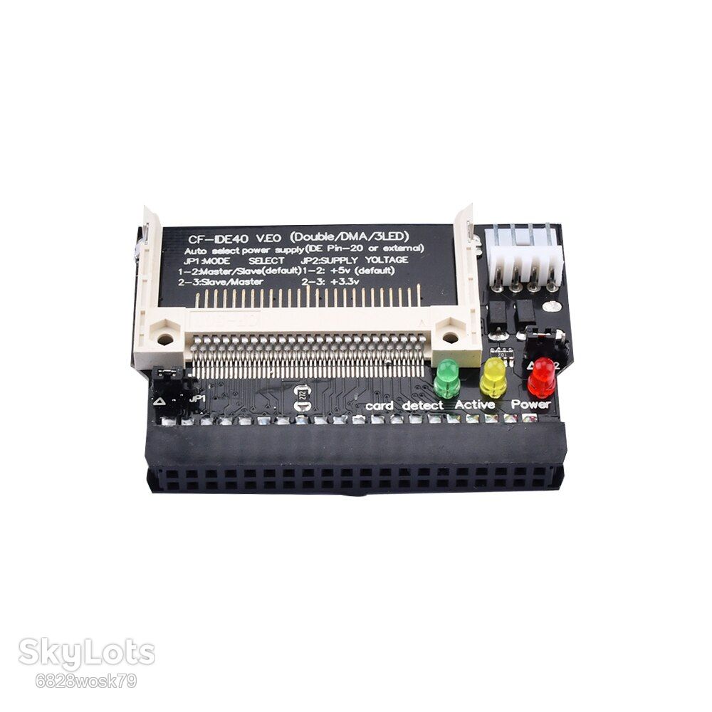 Адаптер конвертер CF - IDE 40 pin   (Compact Flash в IDE 3.5")  (CF-IDE40) - фото фото фото 1