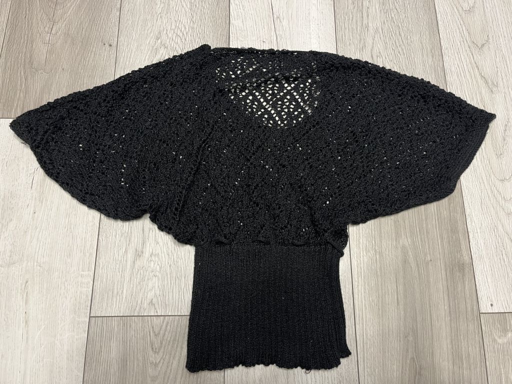 Чорний светр-кофтинка-безрукавка 42-44-46р - фото фото фото 3